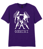 Gemini – Unisex T-Shirt in Fan Dark Purple