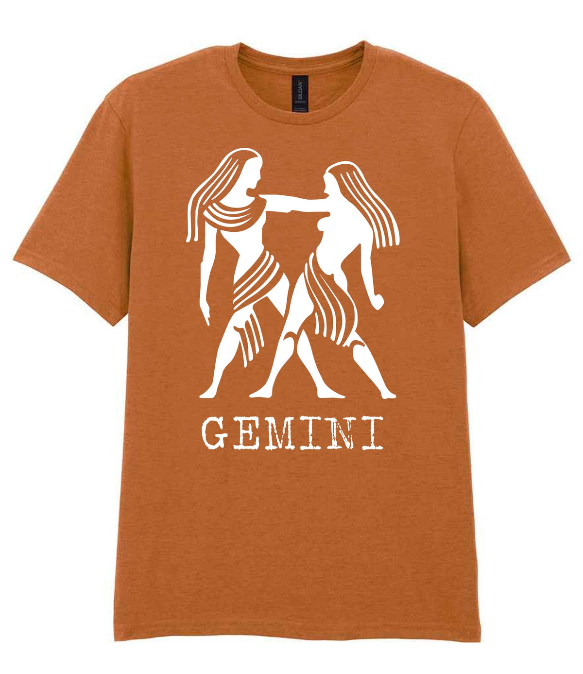 Gemini t-shirt in fan texas orange