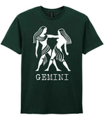Gemini t-shirt in forest green