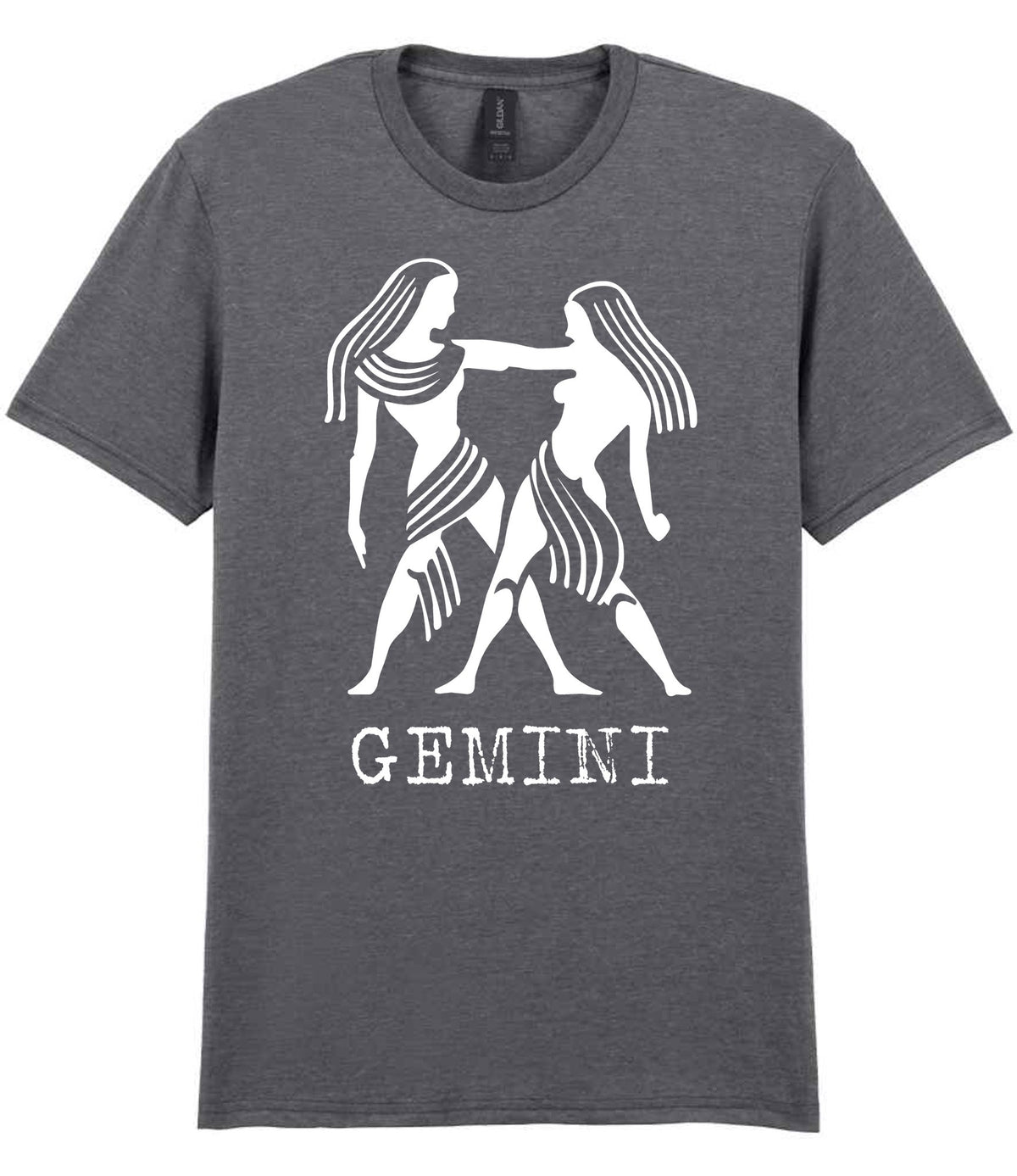 Gemini t-shirt in graphite heather