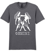 Gemini t-shirt in graphite heather