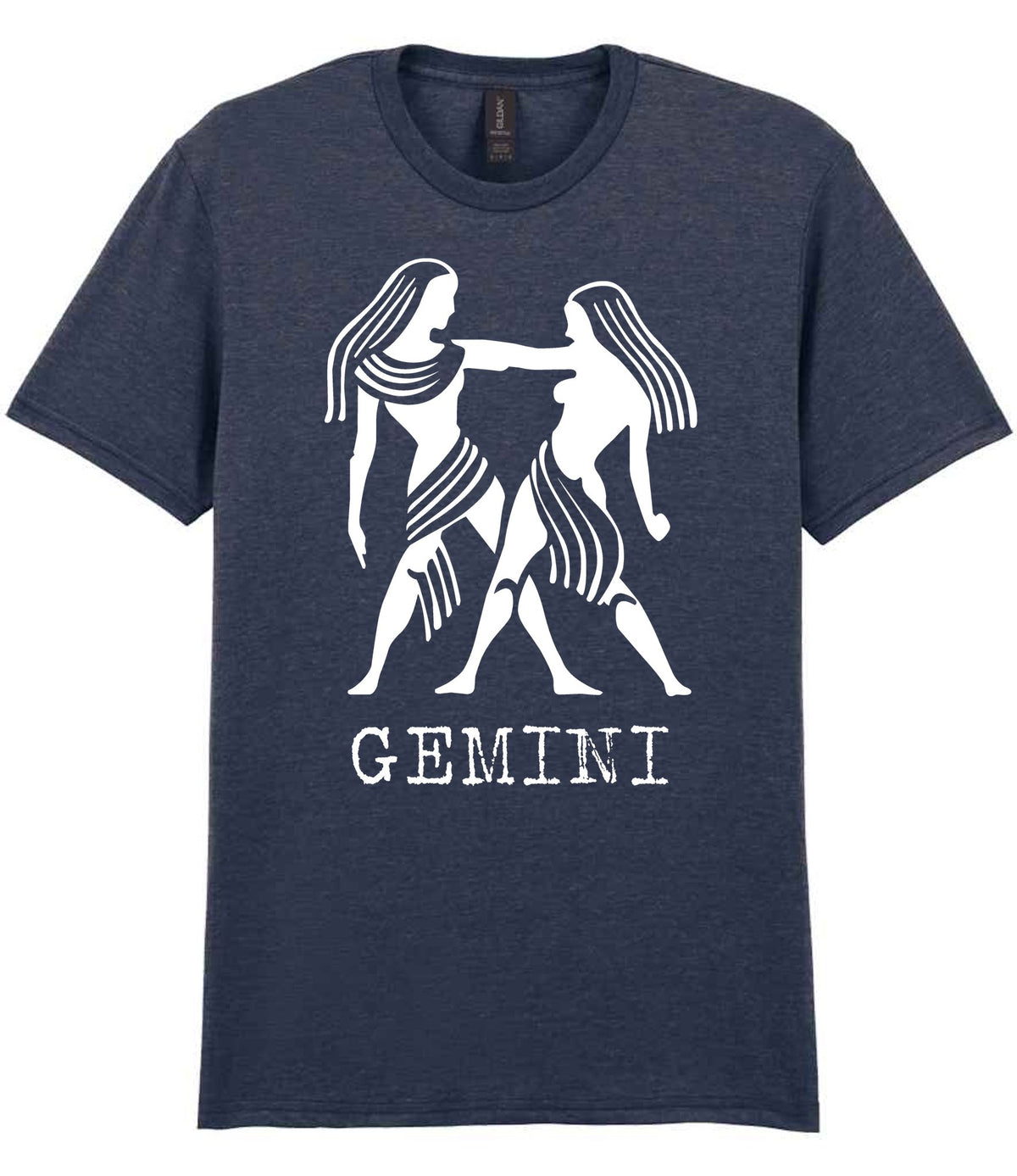 Gemini – Unisex T-Shirt in Heather Navy
