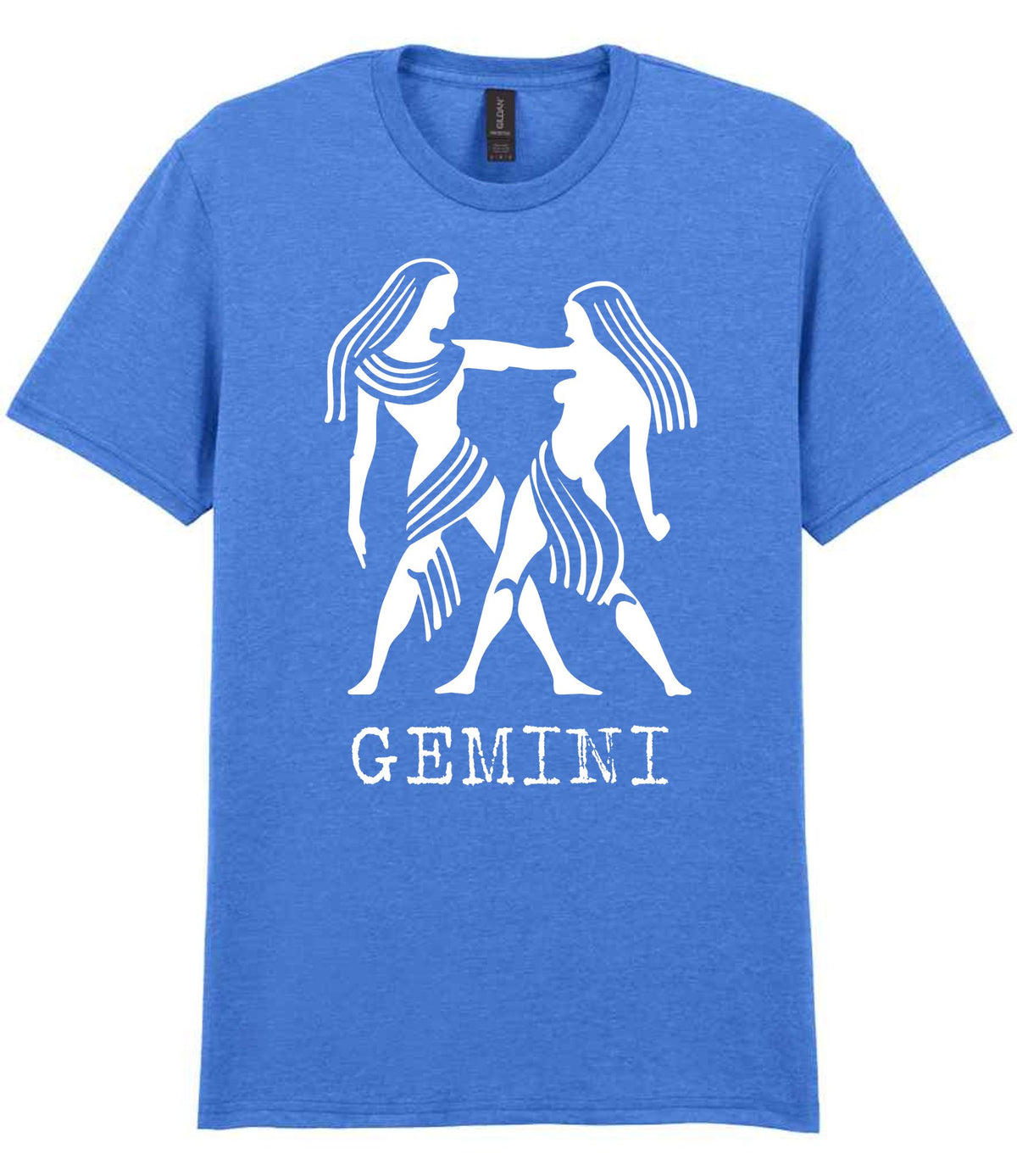 Gemini – Unisex T-Shirt in Heather Royal
