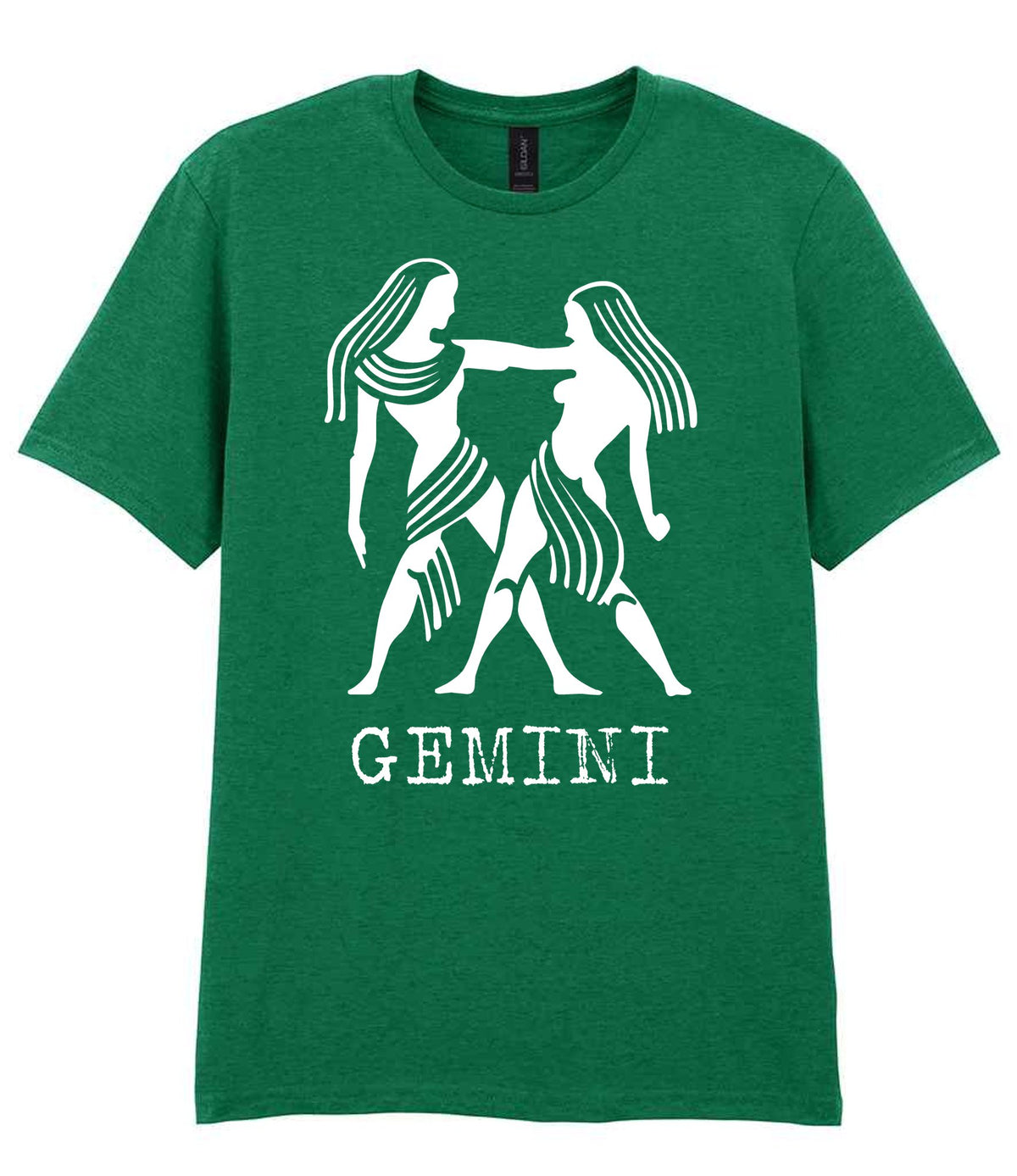 Gemini t-shirt in kelly green