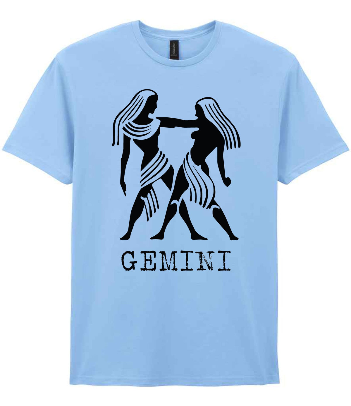 Gemini t-shirt in light blue