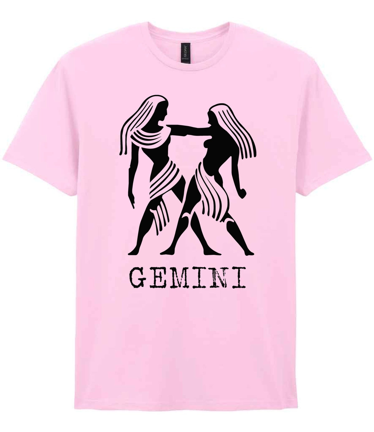 Gemini t-shirt in light pink