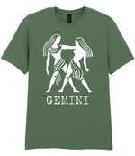 Gemini t-shirt in military green