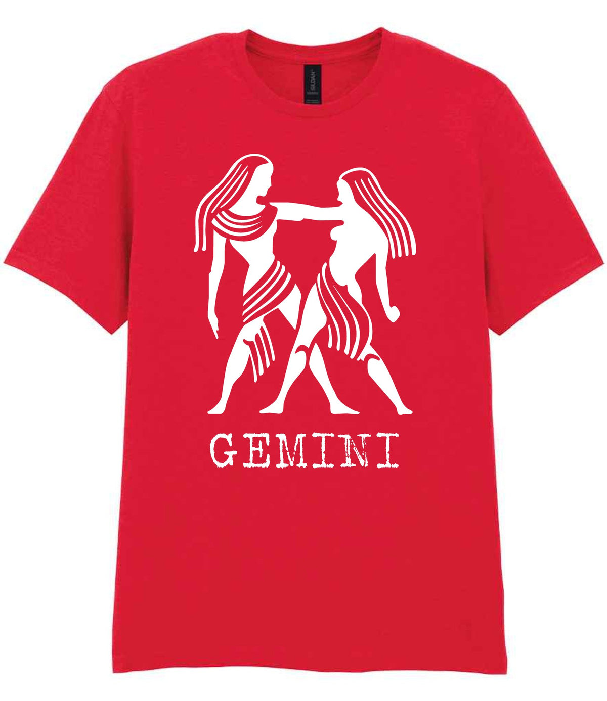Gemini t-shirt in red