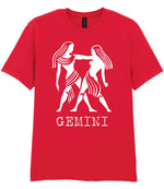 Gemini t-shirt in red
