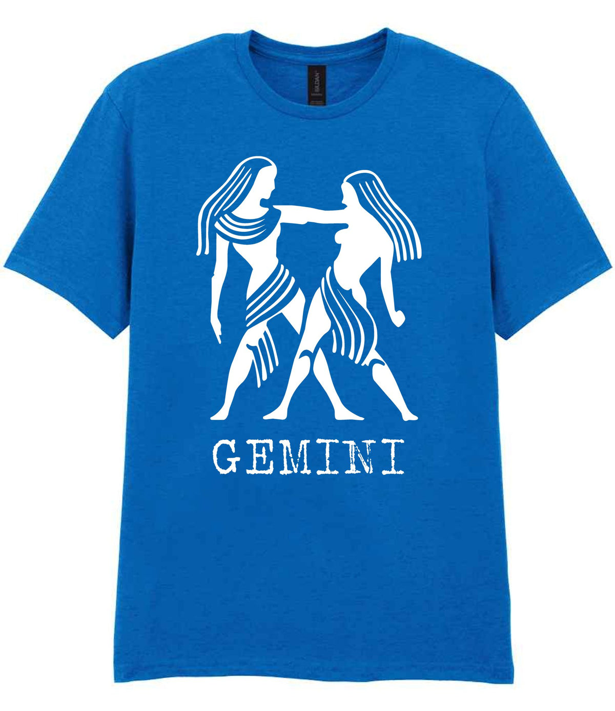 Gemini t-shirt in royal blue