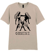 Gemini t-shirt in sand