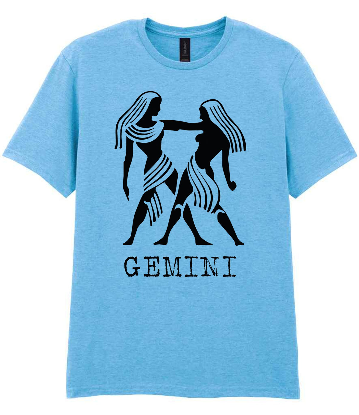 Gemini t-shirt in sky blue