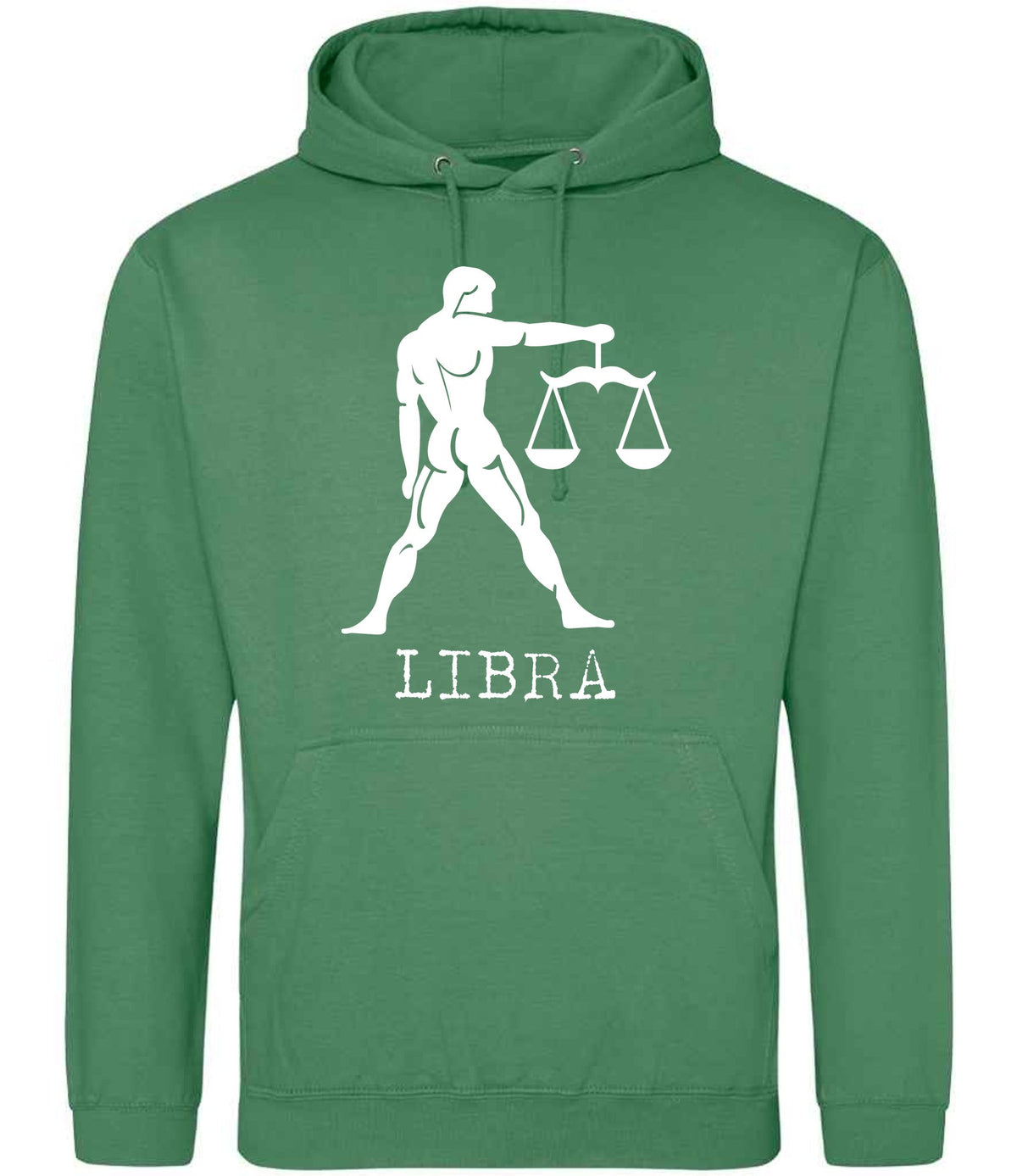 Libra hoodie in cactus green