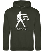 Libra hoodie in combat green