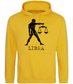 Libra hoodie in gold