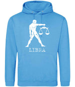 Libra hoodie in hawaiian blue