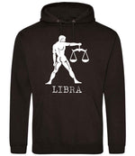 Libra hoodie in jet black