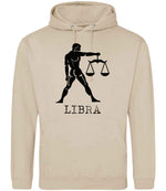 Libra hoodie in nude