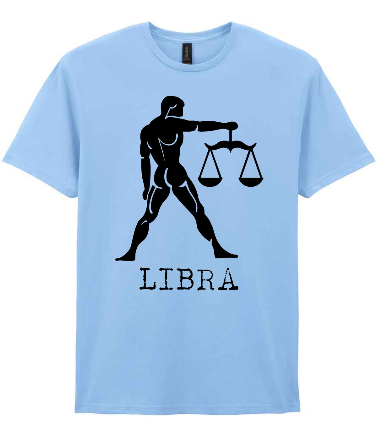 Libra t-shirt in light blue