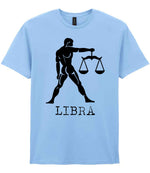 Libra t-shirt in light blue