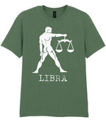Libra t-shirt in military green
