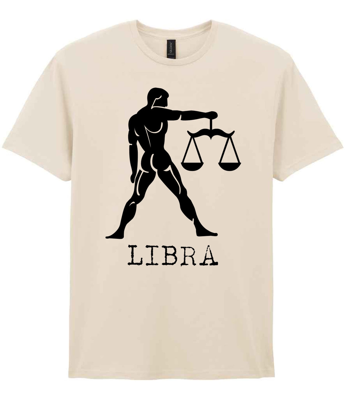 Libra t-shirt in natural