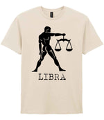 Libra t-shirt in natural