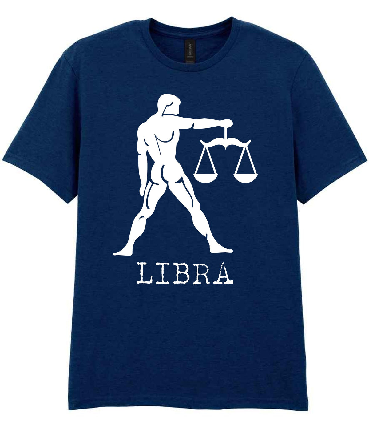 Libra t-shirt in navy