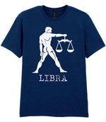 Libra t-shirt in navy