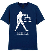Libra t-shirt in navy