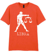 Libra t-shirt in orange