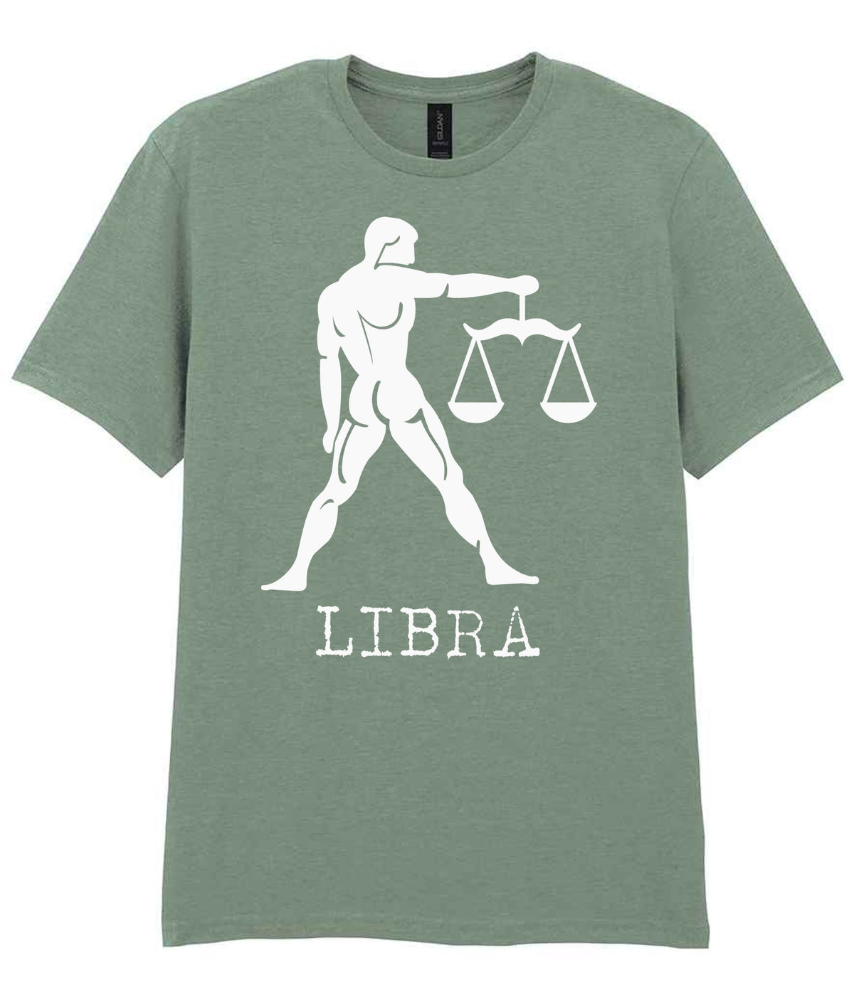 Libra t-shirt in sage