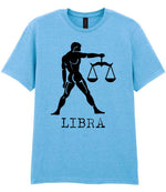 Libra t-shirt in sky blue