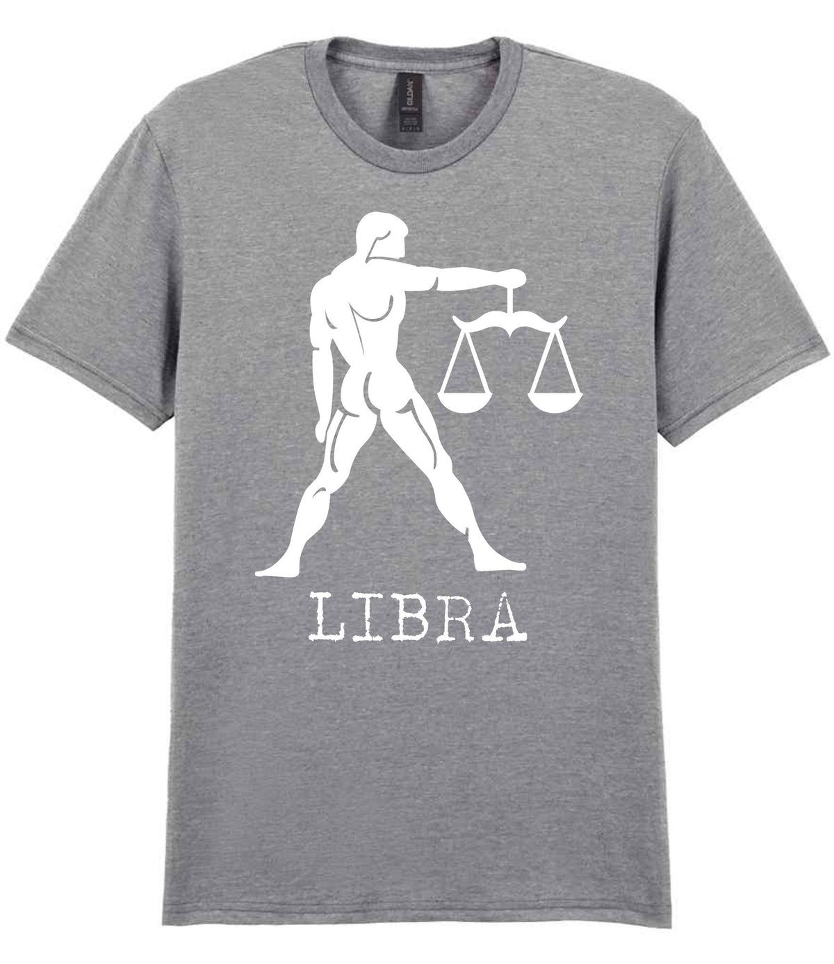 Libra t-shirt in sport grey
