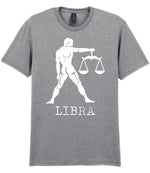 Libra t-shirt in sport grey