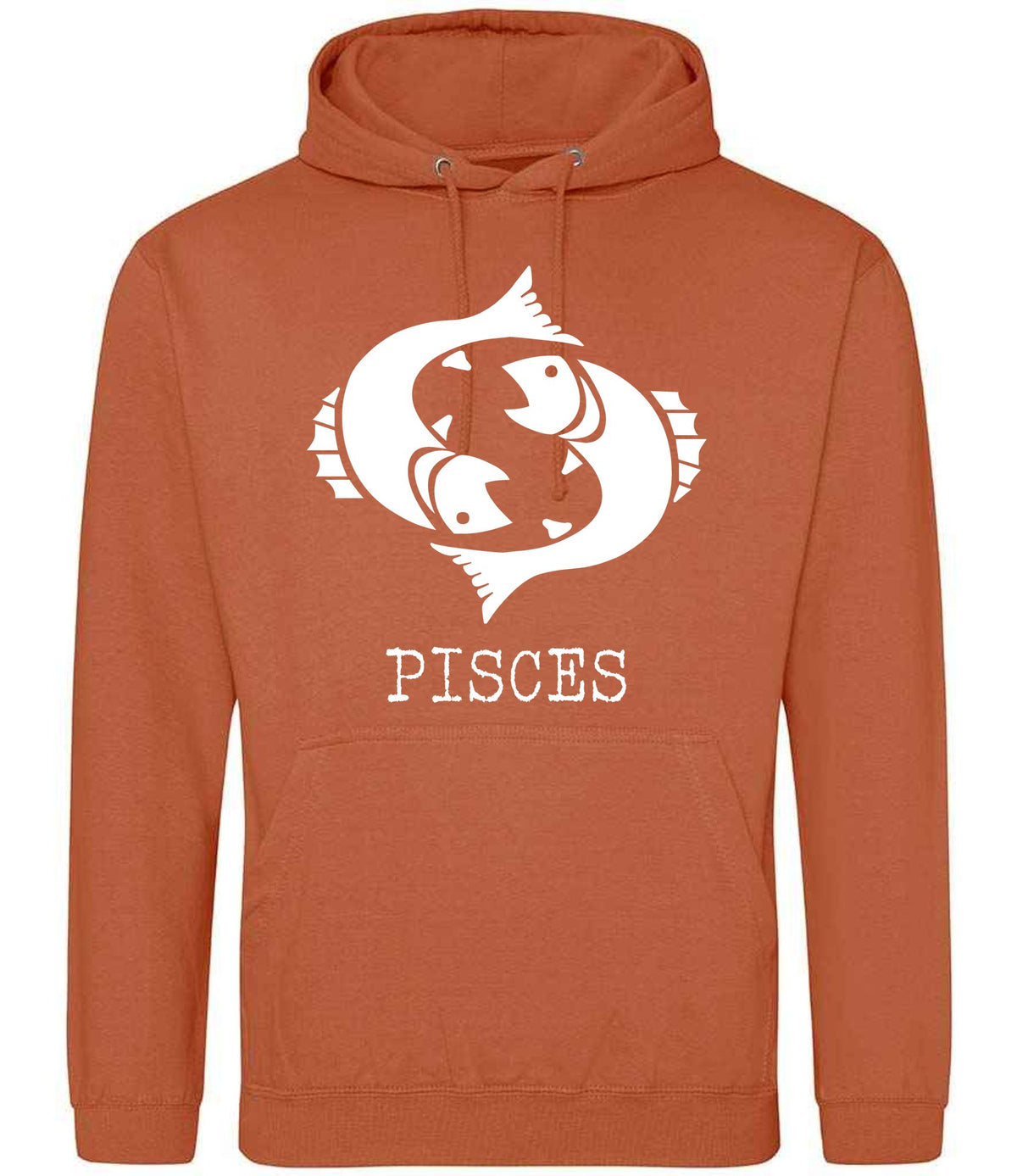 Pisces hoodie in ginger biscuit