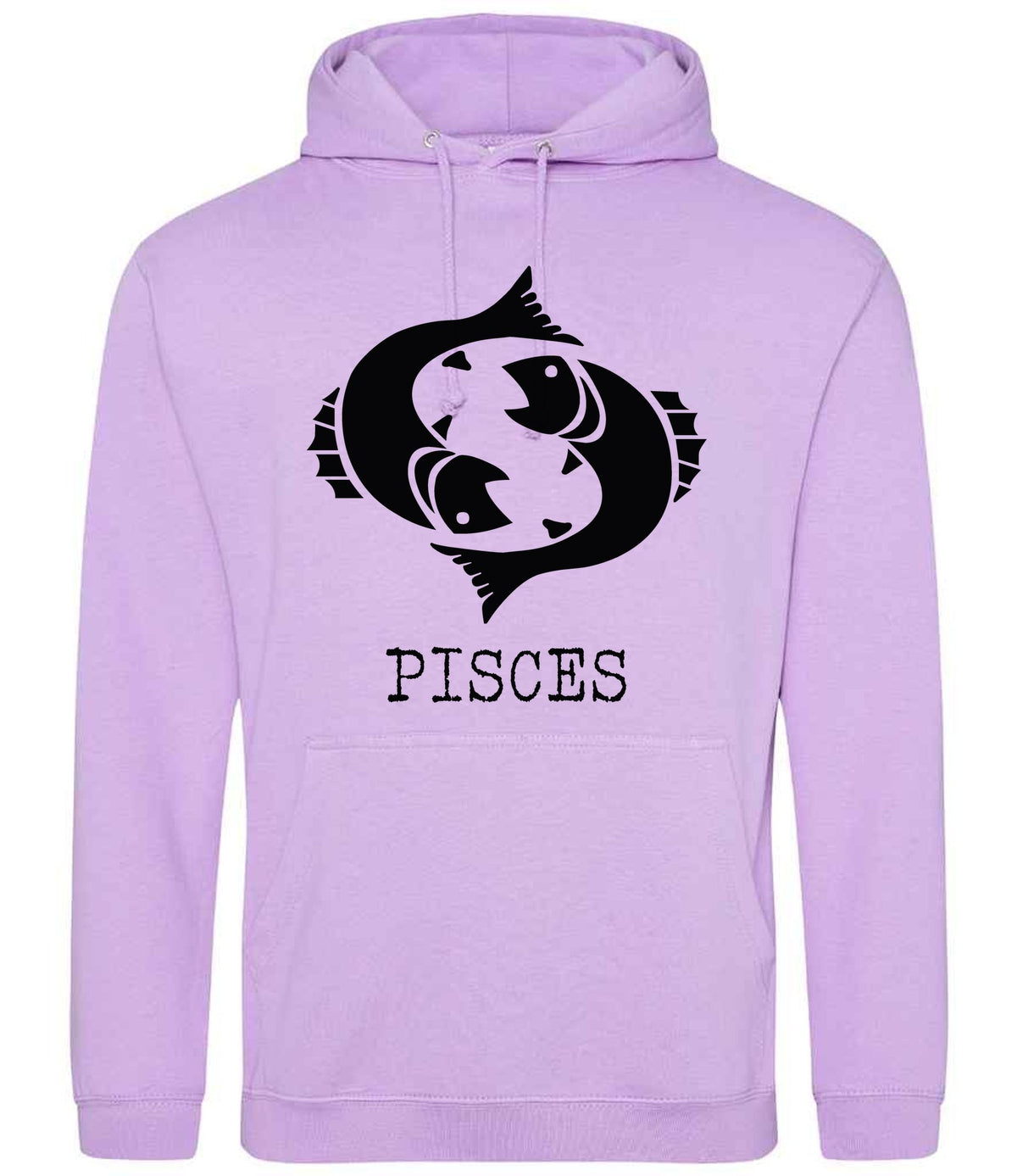 Pisces hoodie in lavender