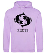 Pisces hoodie in lavender