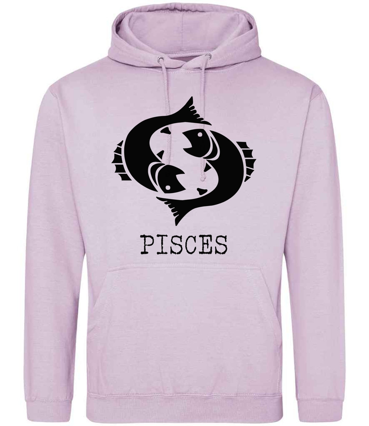 Pisces hoodie in lilac