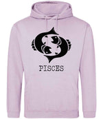Pisces hoodie in lilac