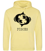 Pisces hoodie in sherbet lemon