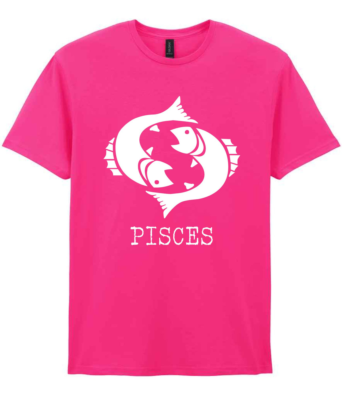 Pisces t-shirt in heliconia