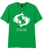 Pisces t-shirt in irish green