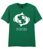 Pisces t-shirt in kelly green