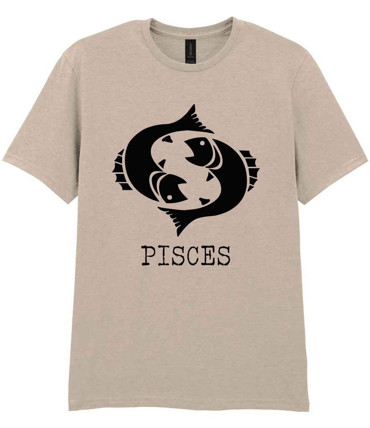 Pisces – Unisex T-Shirt in Sand