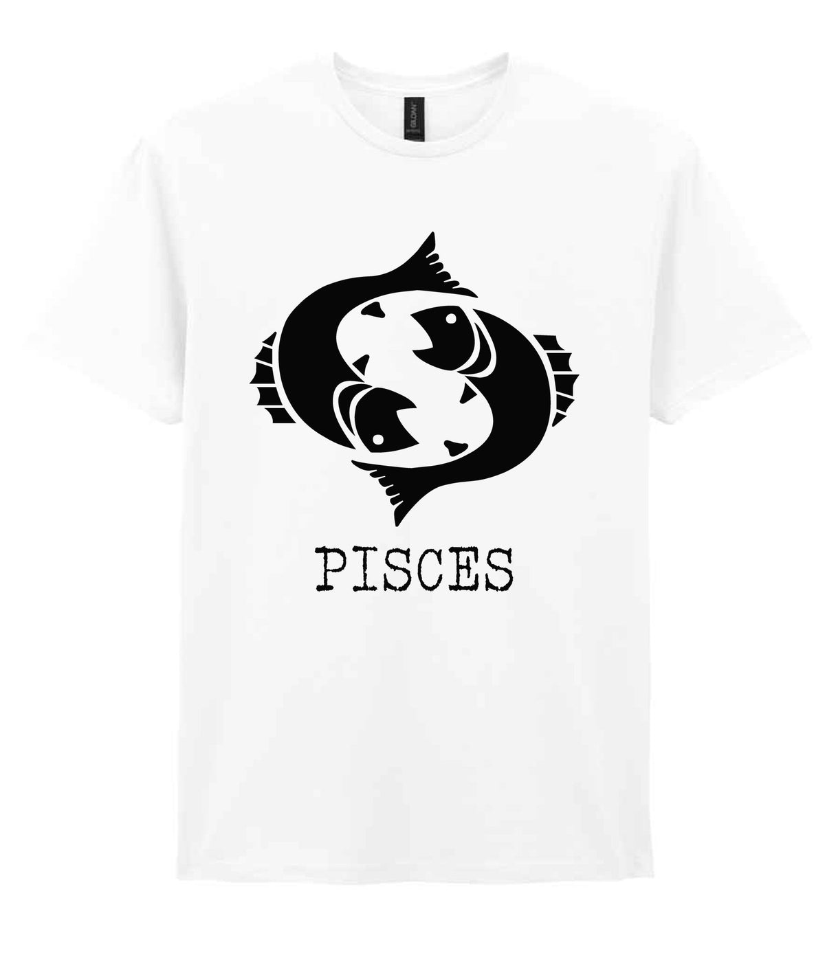 Pisces t-shirt in white