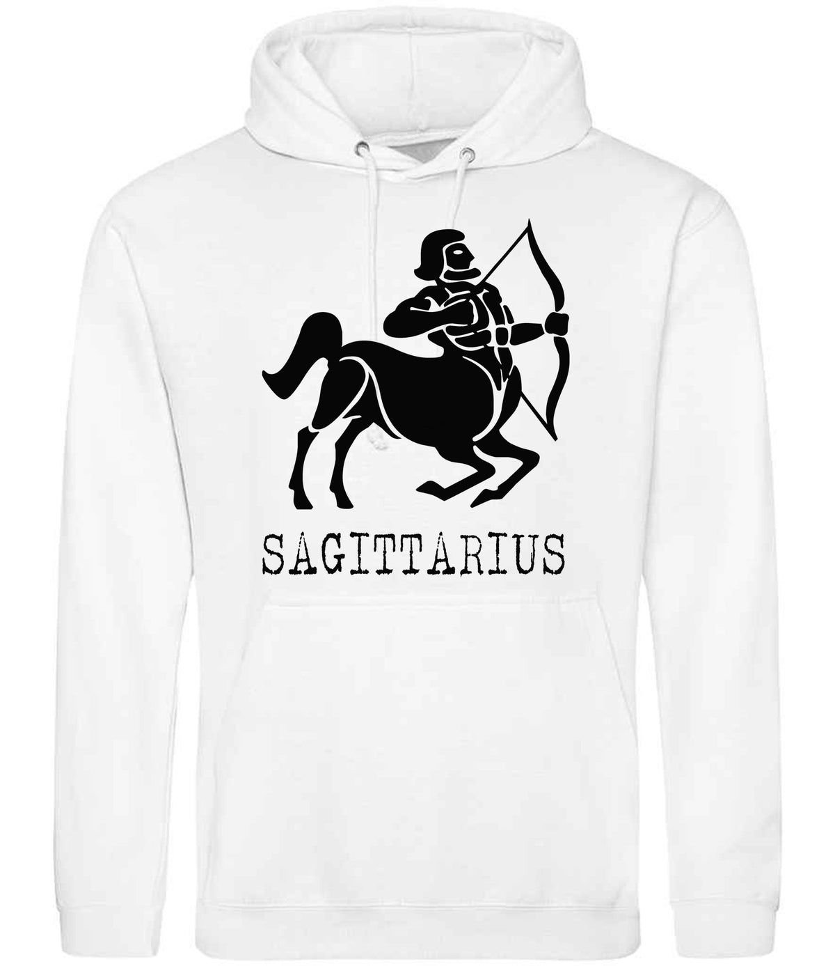 Sagittarius hoodie in arctic white