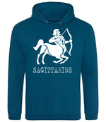 Sagittarius hoodie in deep sea blue