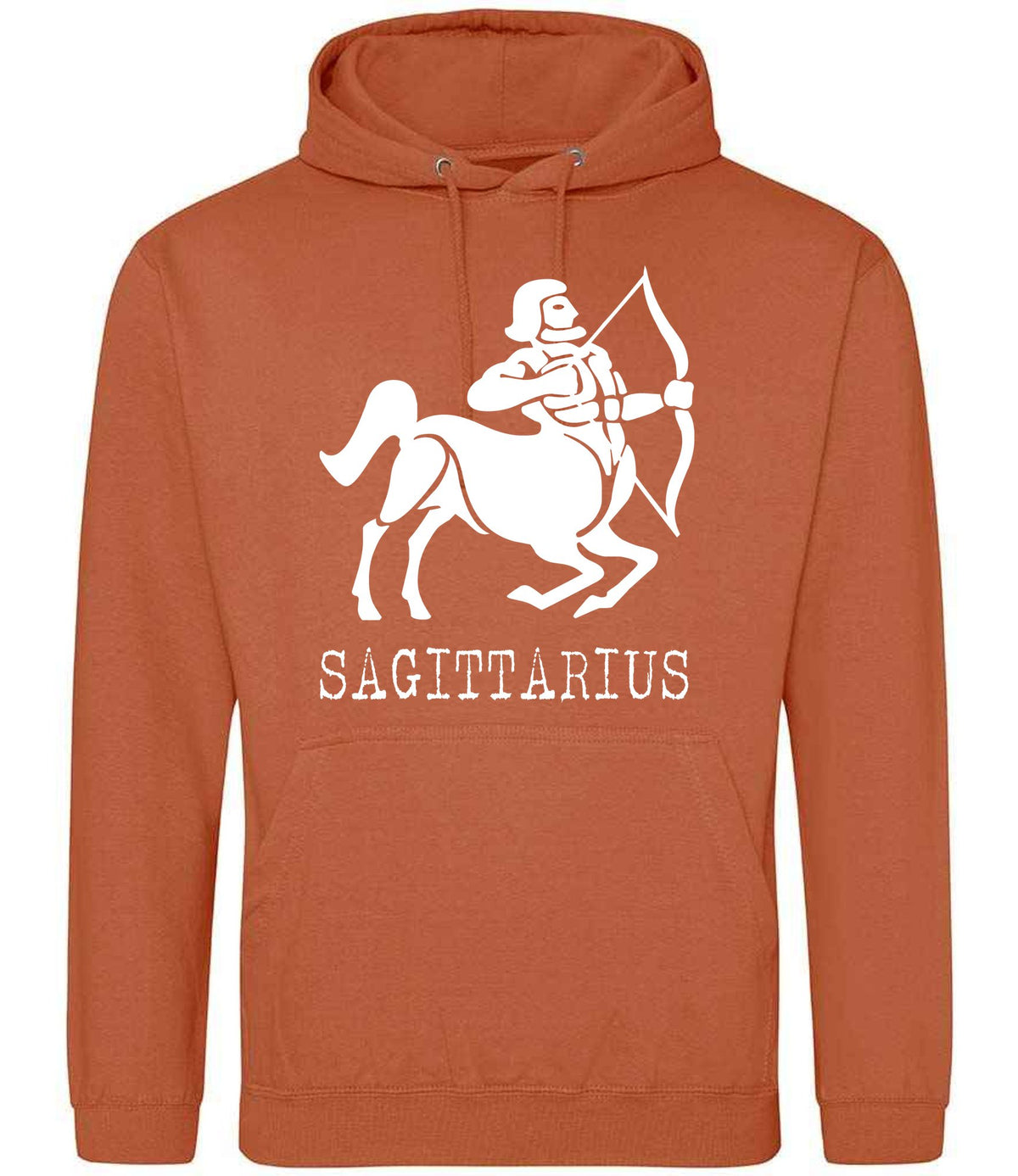 Sagittarius hoodie in ginger biscuit