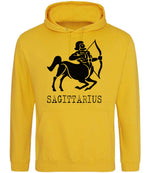 Sagittarius hoodie in gold